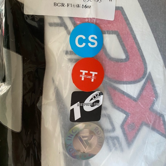 RDX Punching Bag unfilled MuayThai and training gloves Set NWOT - Picture 6 of 6